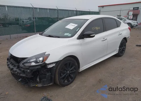 2018 Nissan Sentra Sr from USA, damaged, VIN 3N1AB7AP2JY343809